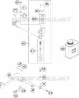 REAR BRAKE MASTER CYLINDER