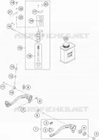 REAR BRAKE MASTER CYLINDER
