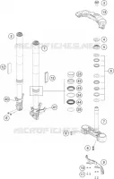FRONT FORK / TRIPLE CLAMP