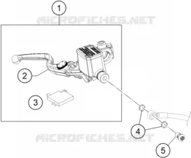 FRONT BRAKE MASTER CYLINDER