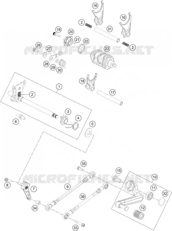 GEAR SHIFTING MECHANISM