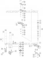 FRONT FORK / TRIPLE CLAMP
