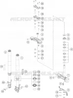 FRONT FORK / TRIPLE CLAMP