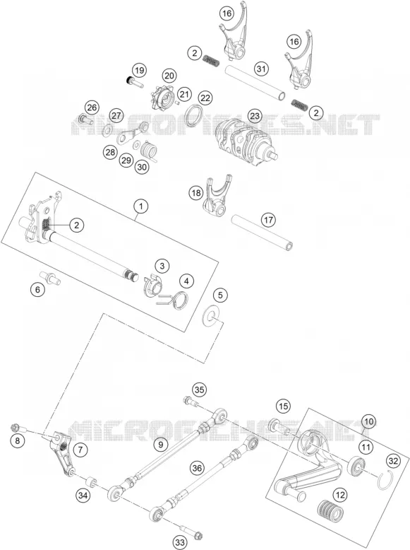 GEAR SHIFTING MECHANISM