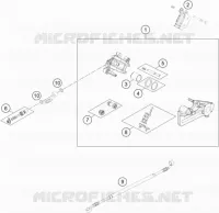 REAR BRAKE CALIPER