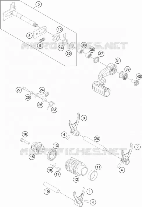 GEAR SHIFTING MECHANISM
