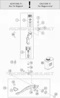 REAR BRAKE MASTER CYLINDER