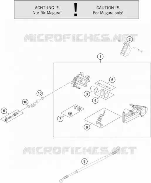 REAR BRAKE CALIPER