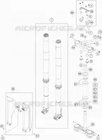 FRONT FORK / TRIPLE CLAMP
