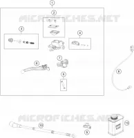 FRONT BRAKE MASTER CYLINDER