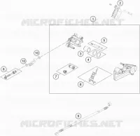 REAR BRAKE CALIPER