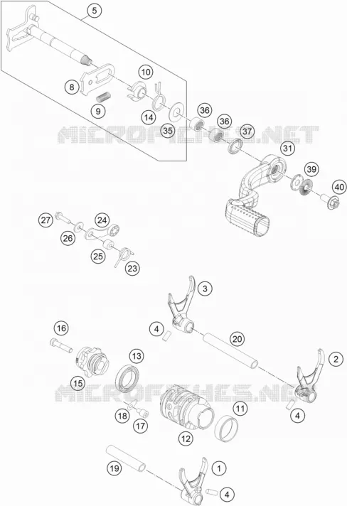 GEAR SHIFTING MECHANISM