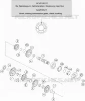 GEARBOX COUNTERSHAFT