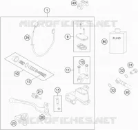 FRONT BRAKE MASTER CYLINDER