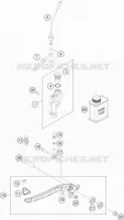 REAR BRAKE MASTER CYLINDER