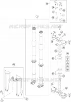 FRONT FORK / TRIPLE CLAMP