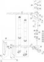 FRONT FORK / TRIPLE CLAMP