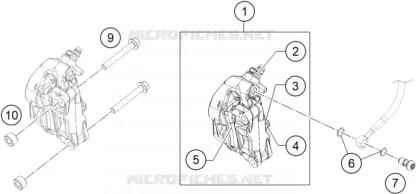 FRONT BRAKE CALIPER