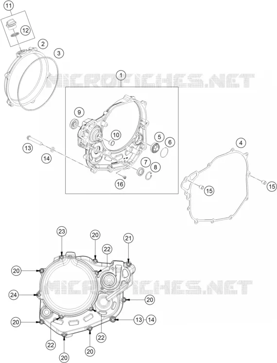 CLUTCH COVER
