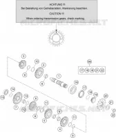 GEARBOX COUNTERSHAFT