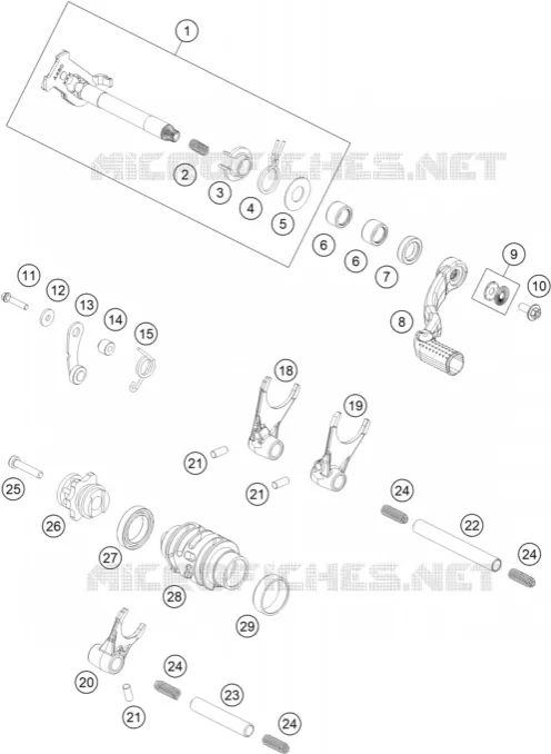 GEAR SHIFTING MECHANISM