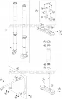 FRONT FORK / TRIPLE CLAMP