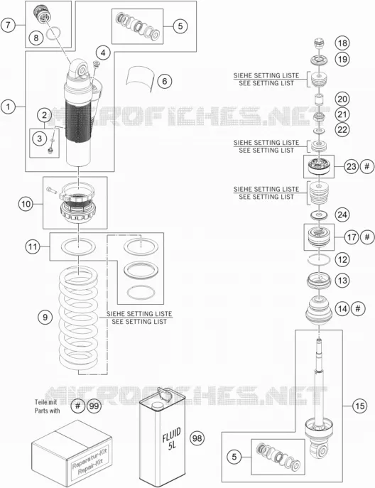 SHOCK ABSORBER (PARTS)