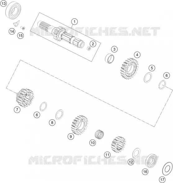 GEARBOX MAIN SHAFT