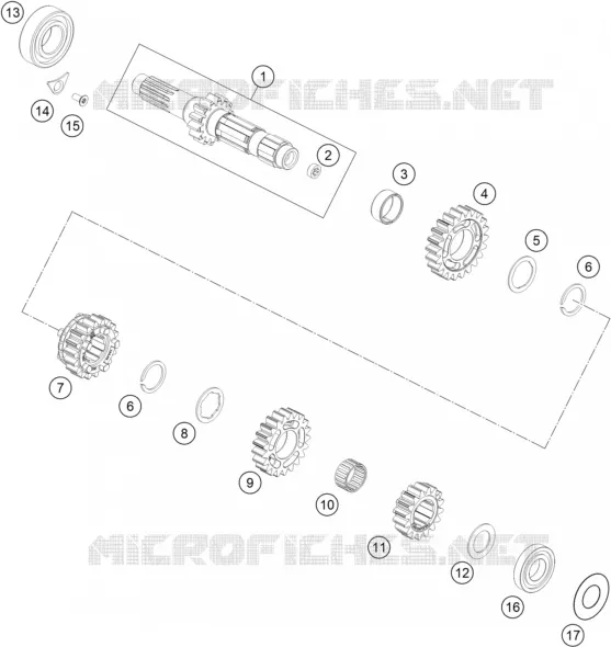 GEARBOX MAIN SHAFT