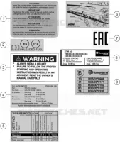 TECHNICAL INFORMATION STICKERS
