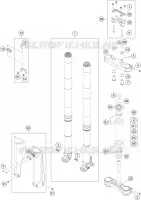 FRONT FORK / TRIPLE CLAMP