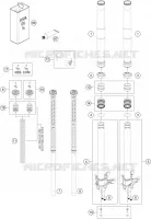 FRONT FORK (PARTS)