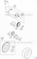 ELECTRIC STARTER MOTOR