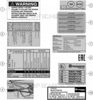 TECHNICAL INFORMATION STICKERS