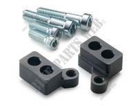 Factory steering damper bracket-Husqvarna