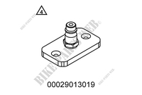 Couvercle purge maitre cyl. frein arr.-Husqvarna