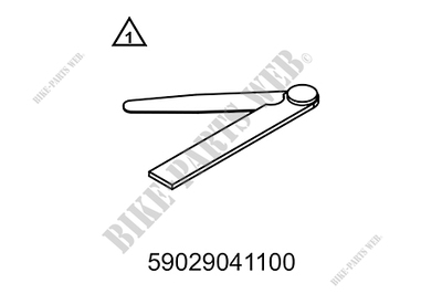 Feeler gauge-Husqvarna