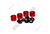 Elastomer kit red/hard-Husqvarna